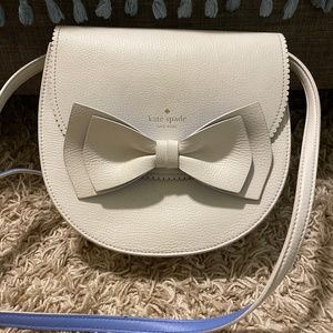 Kate spade white crossbody
